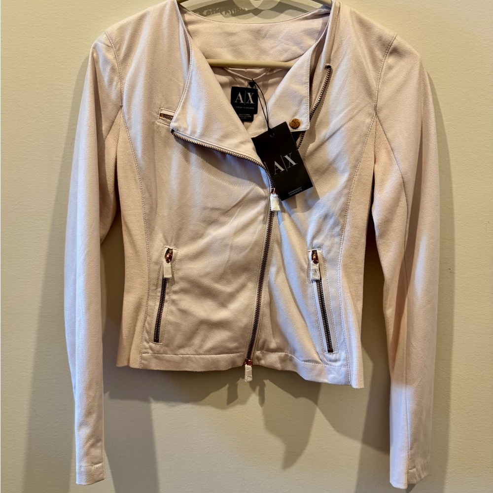 Armani Exchange Cream Blazer/ Jacket NWT & Certificate of Authenticity